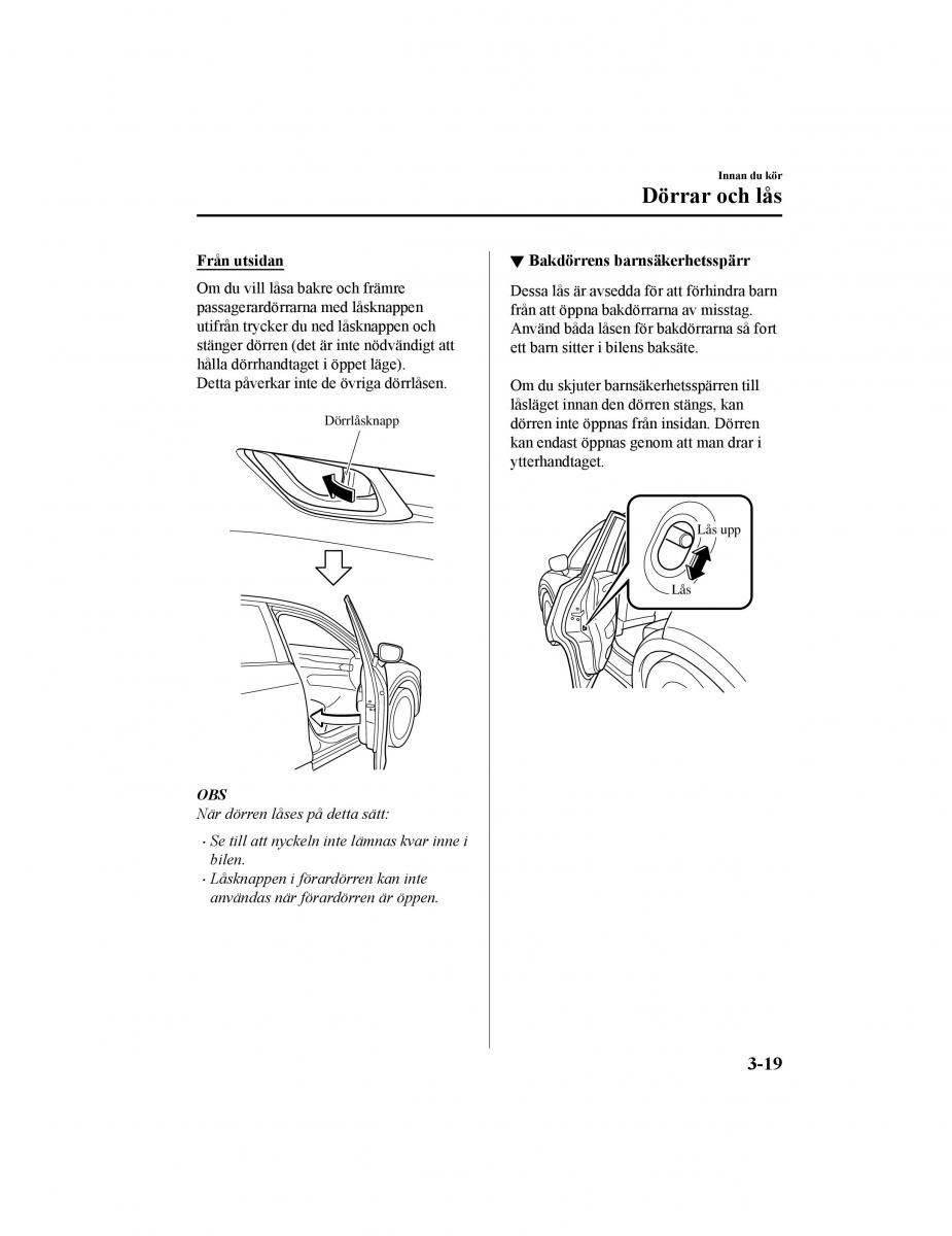 Mazda CX 5 II 2 instruktionsbok / page 110