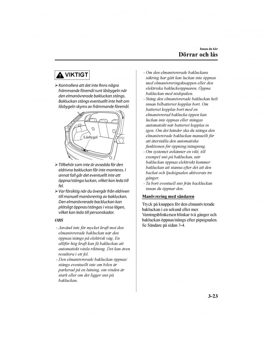 Mazda CX 5 II 2 instruktionsbok / page 114