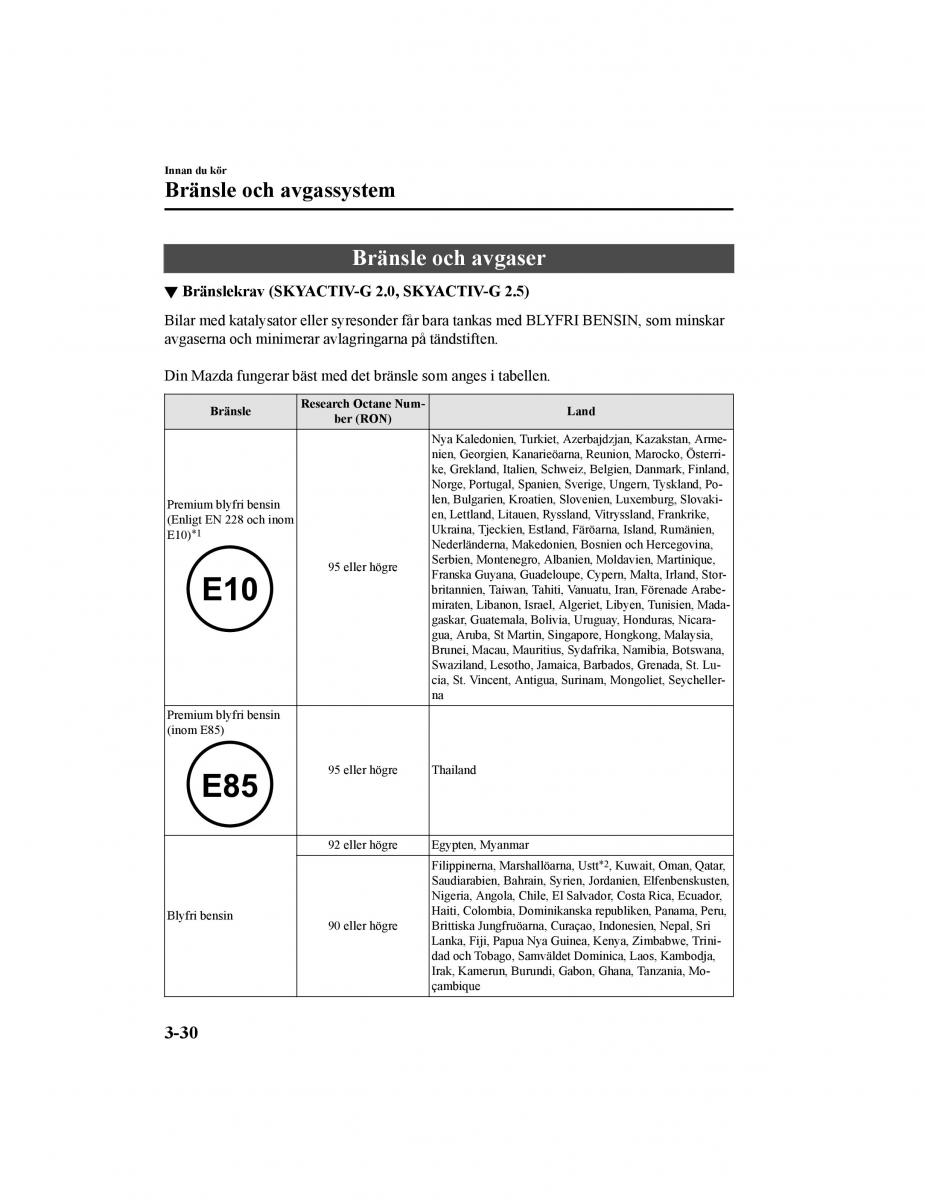 Mazda CX 5 II 2 instruktionsbok / page 121