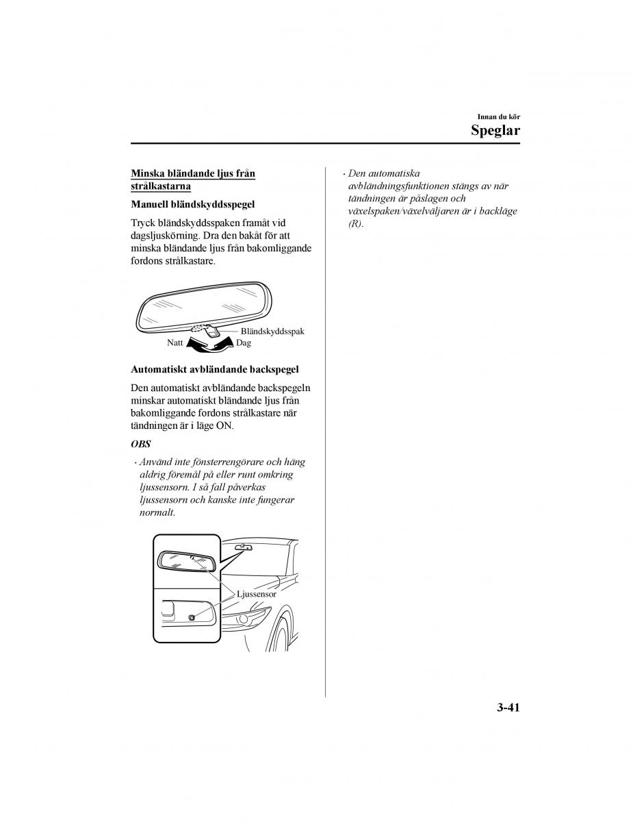 Mazda CX 5 II 2 instruktionsbok / page 132