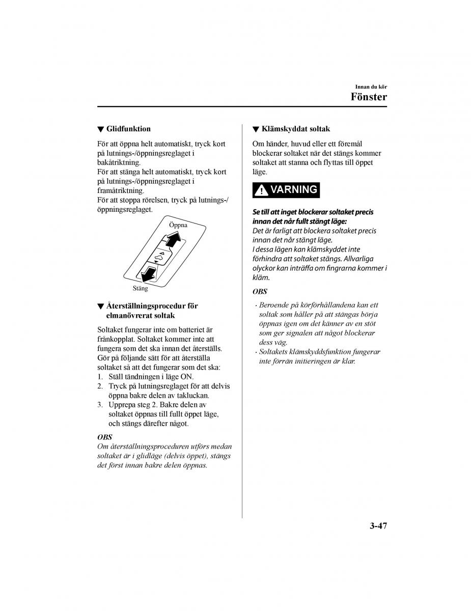 Mazda CX 5 II 2 instruktionsbok / page 138