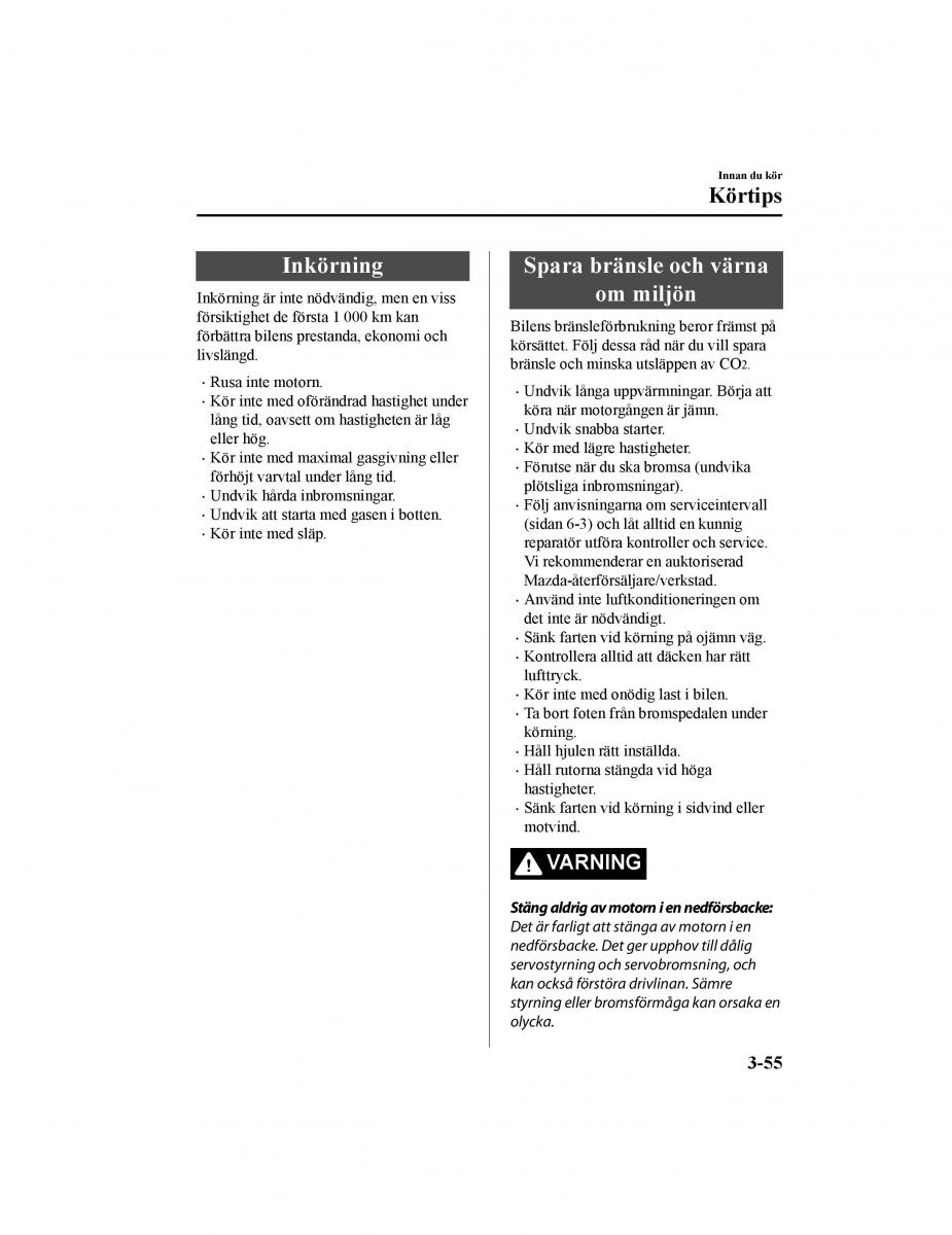 Mazda CX 5 II 2 instruktionsbok / page 146