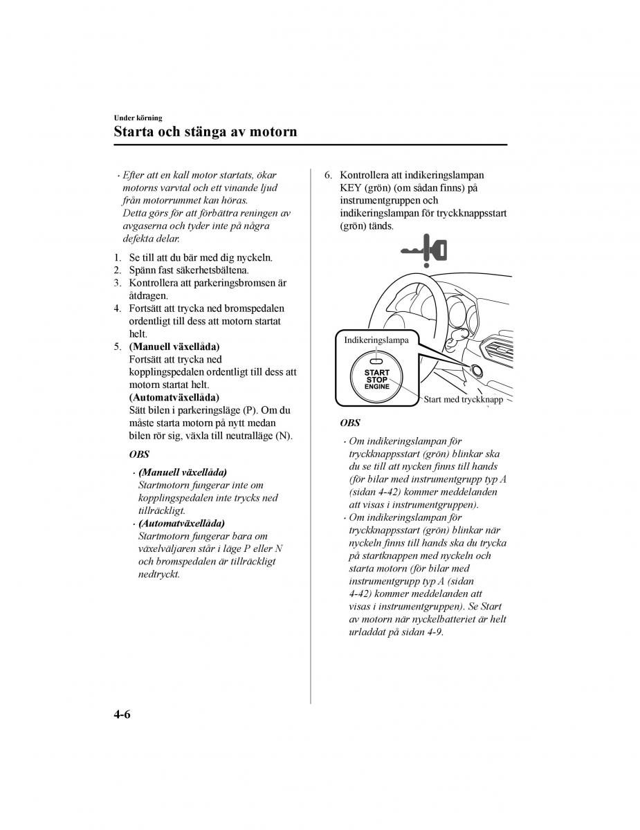 Mazda CX 5 II 2 instruktionsbok / page 169