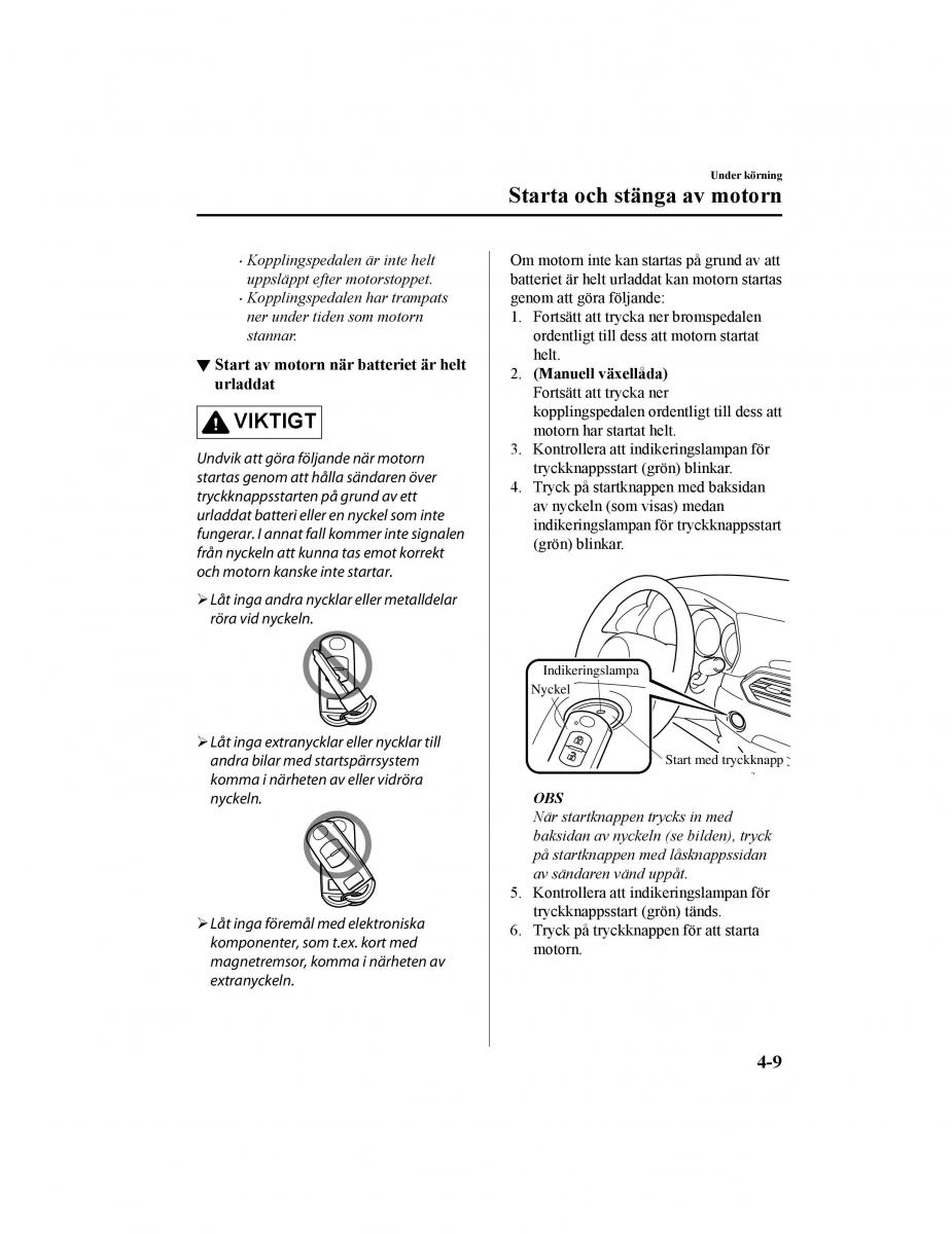 Mazda CX 5 II 2 instruktionsbok / page 172