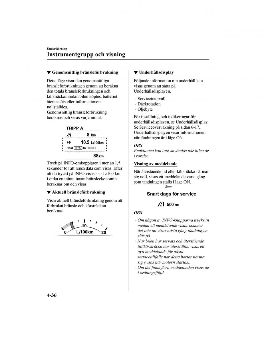 Mazda CX 5 II 2 instruktionsbok / page 199