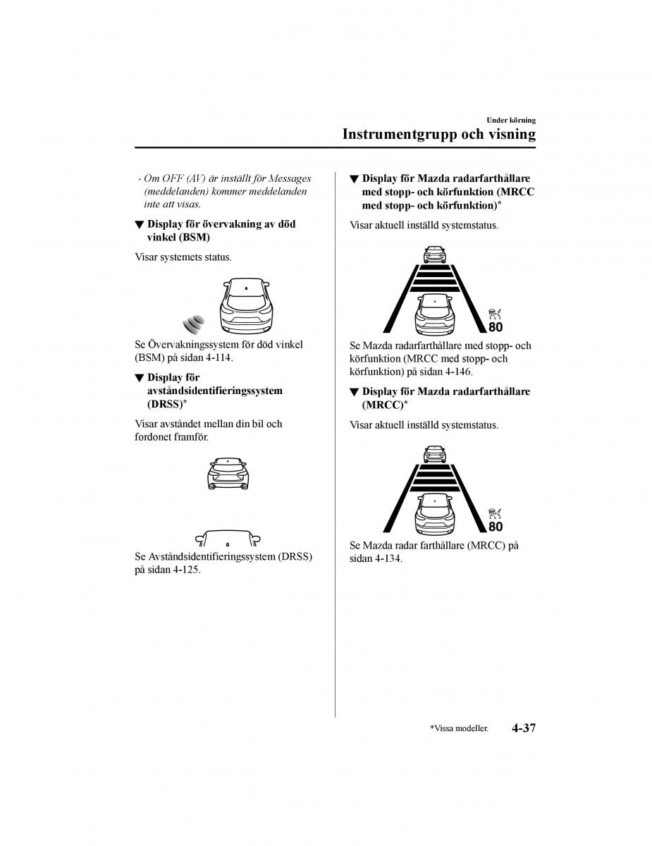 Mazda CX 5 II 2 instruktionsbok / page 200