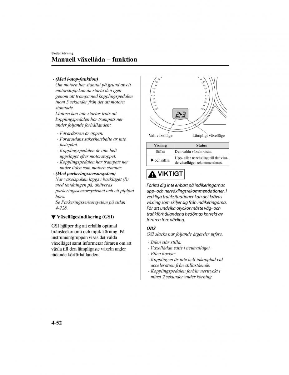 Mazda CX 5 II 2 instruktionsbok / page 215