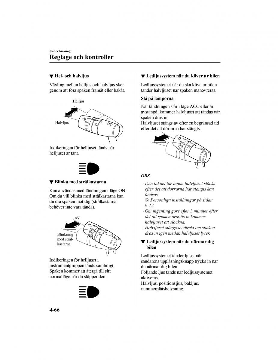 Mazda CX 5 II 2 instruktionsbok / page 229