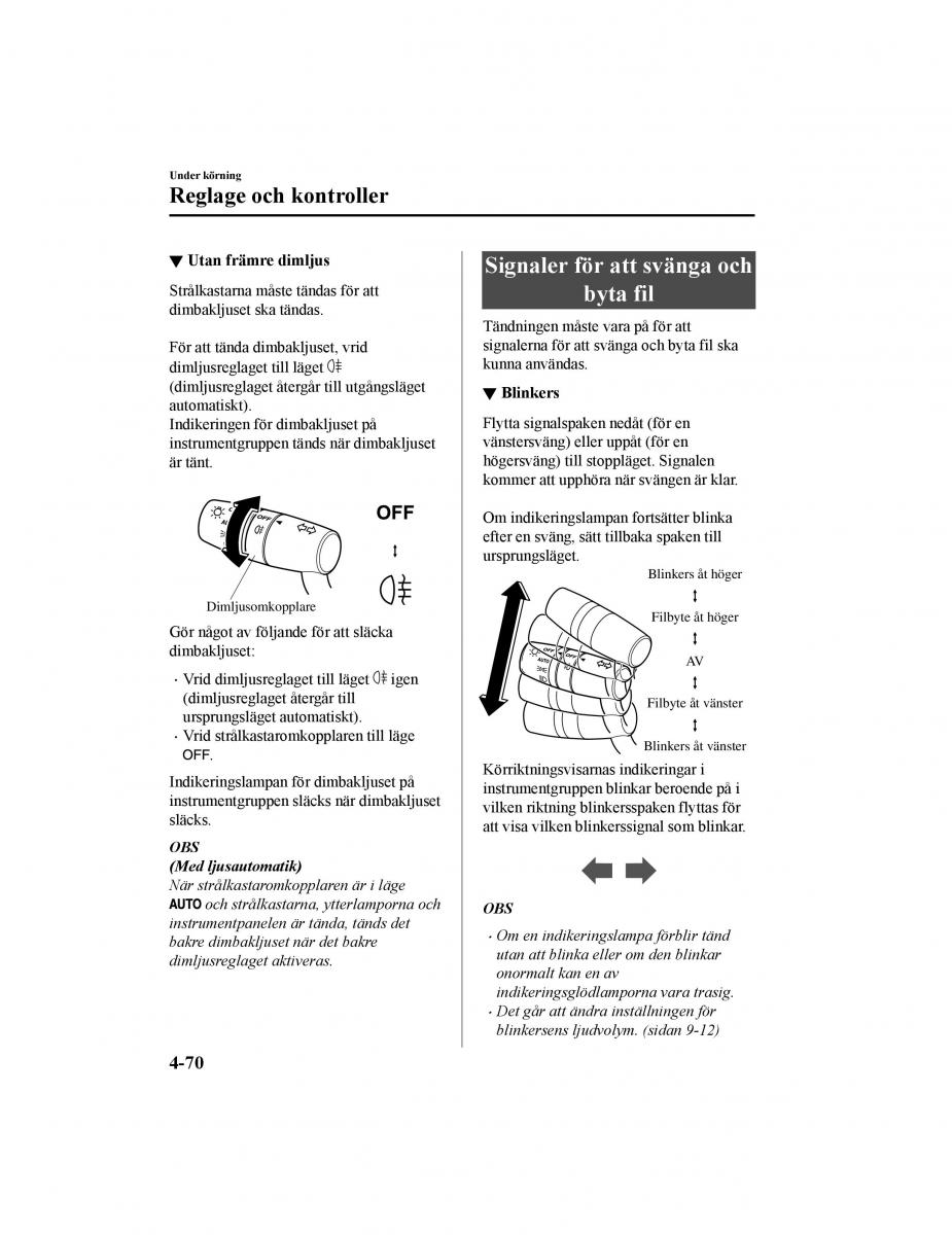 Mazda CX 5 II 2 instruktionsbok / page 233