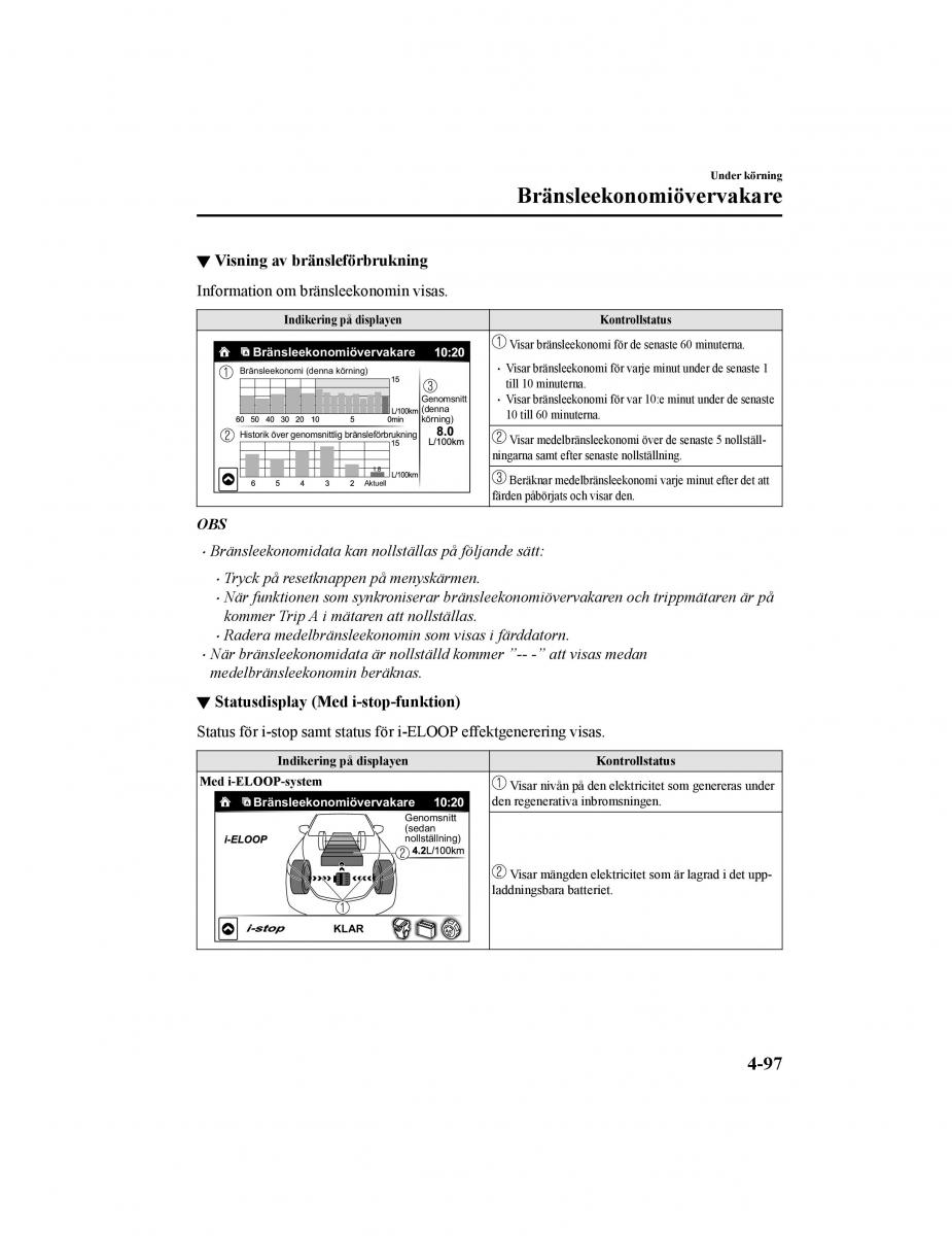 Mazda CX 5 II 2 instruktionsbok / page 260