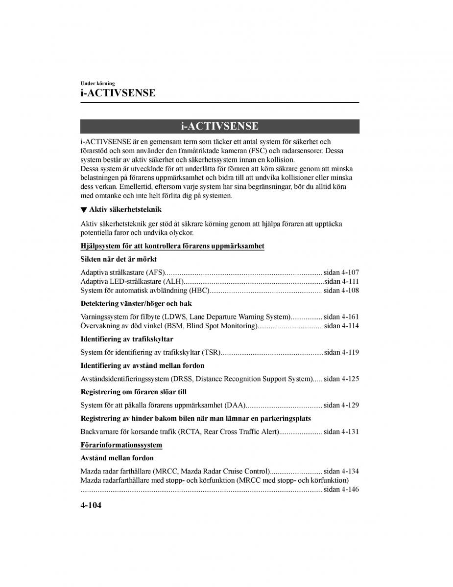 Mazda CX 5 II 2 instruktionsbok / page 267