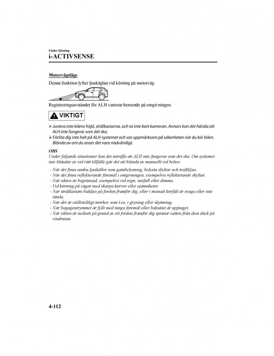 Mazda CX 5 II 2 instruktionsbok / page 275