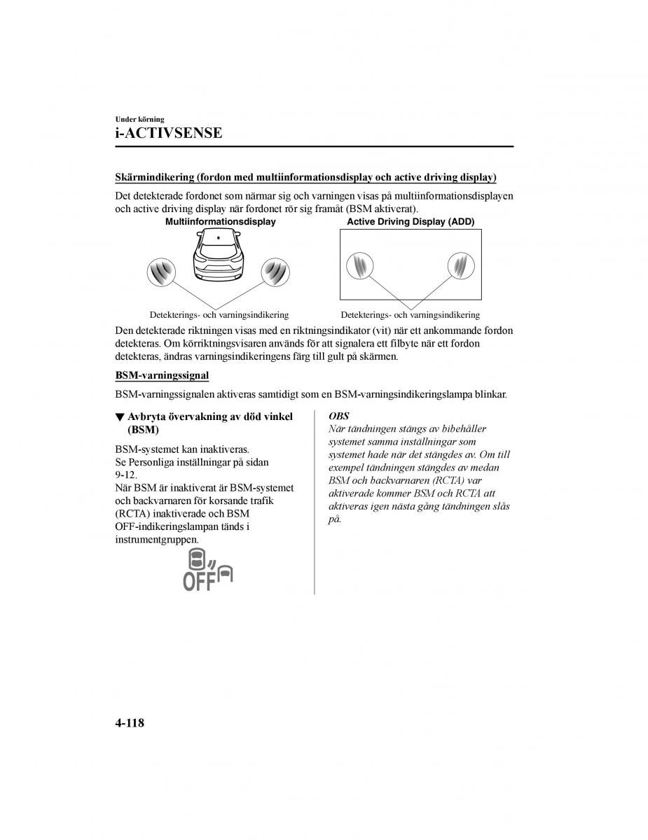 Mazda CX 5 II 2 instruktionsbok / page 281