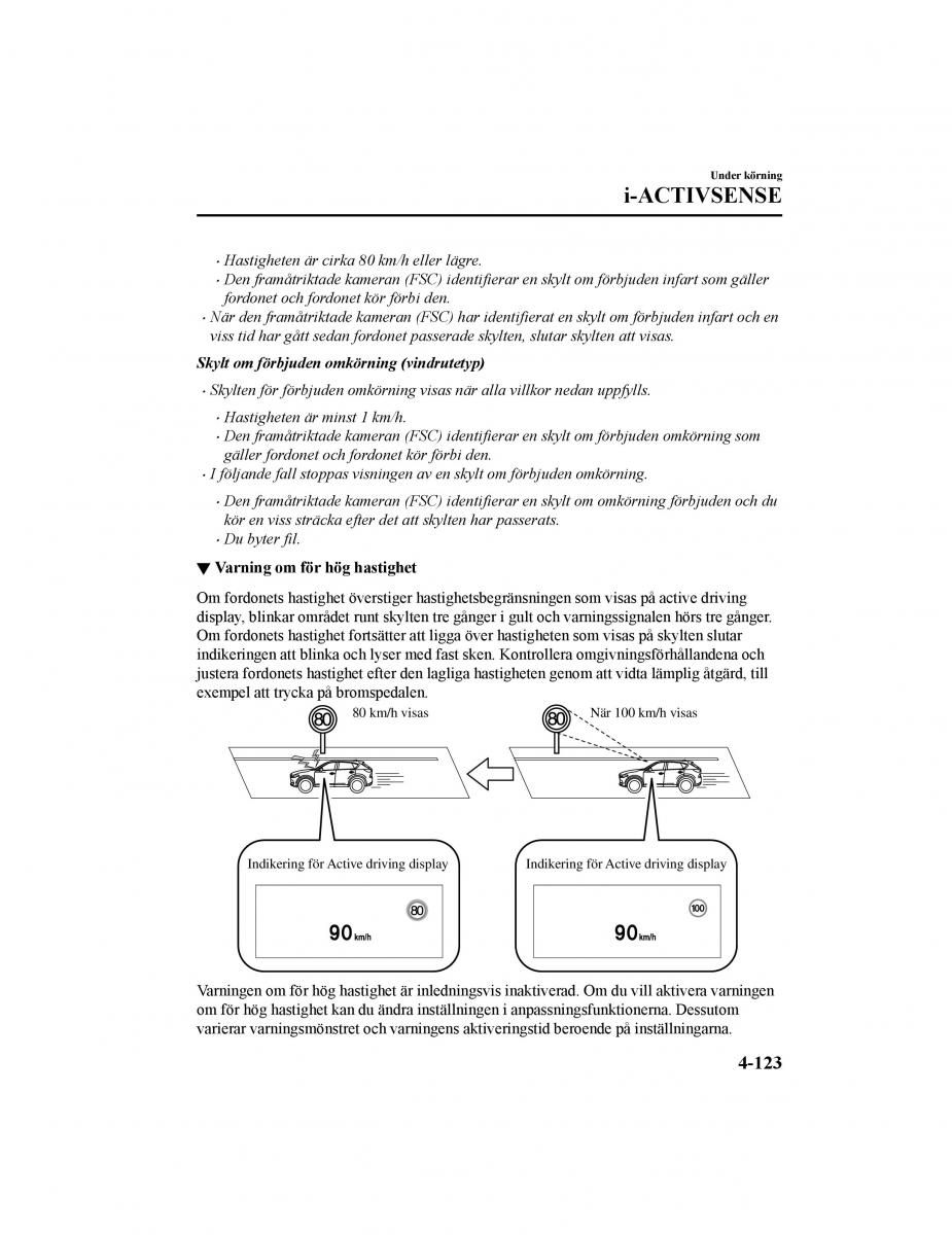 Mazda CX 5 II 2 instruktionsbok / page 286