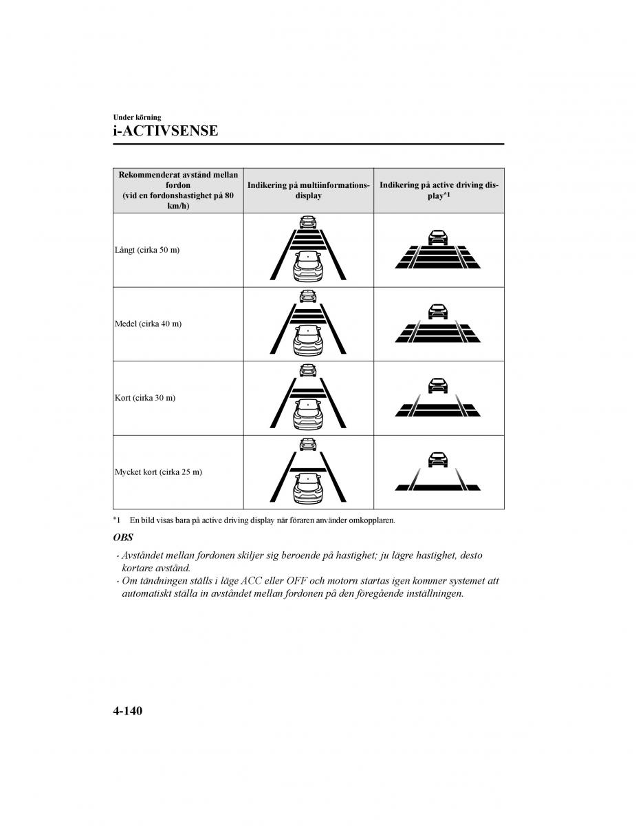 Mazda CX 5 II 2 instruktionsbok / page 303