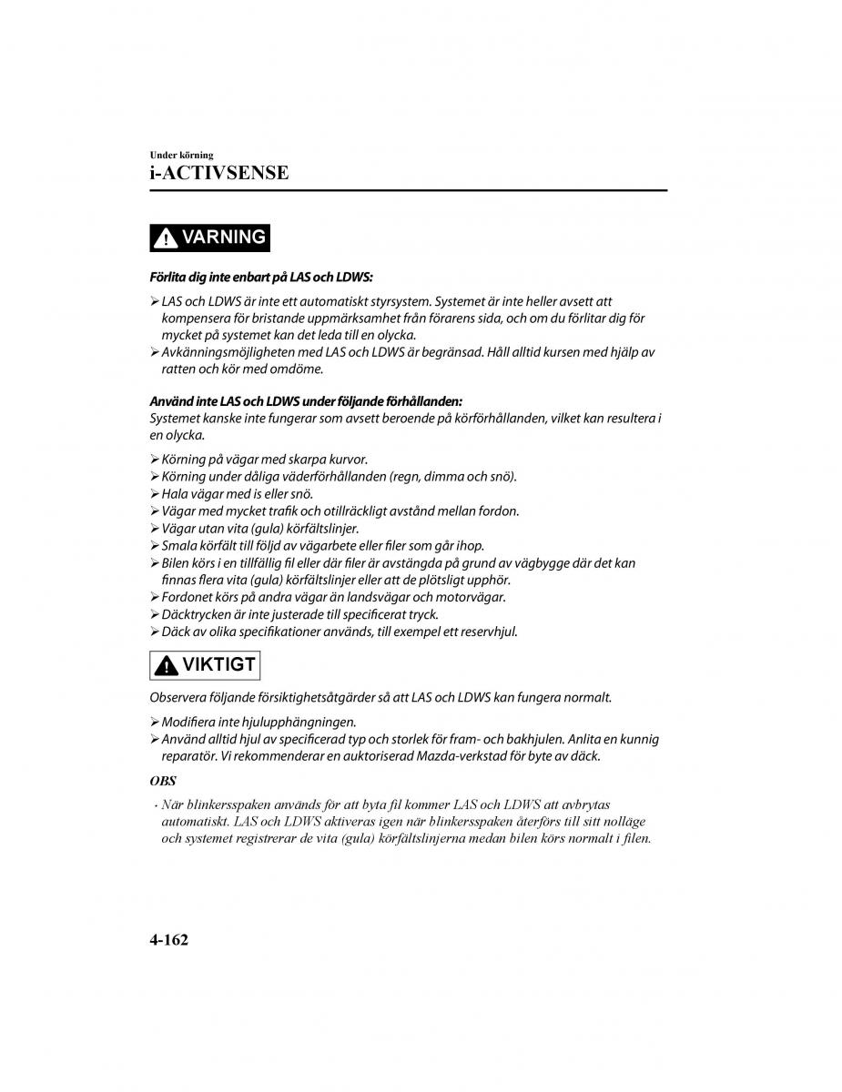 Mazda CX 5 II 2 instruktionsbok / page 325