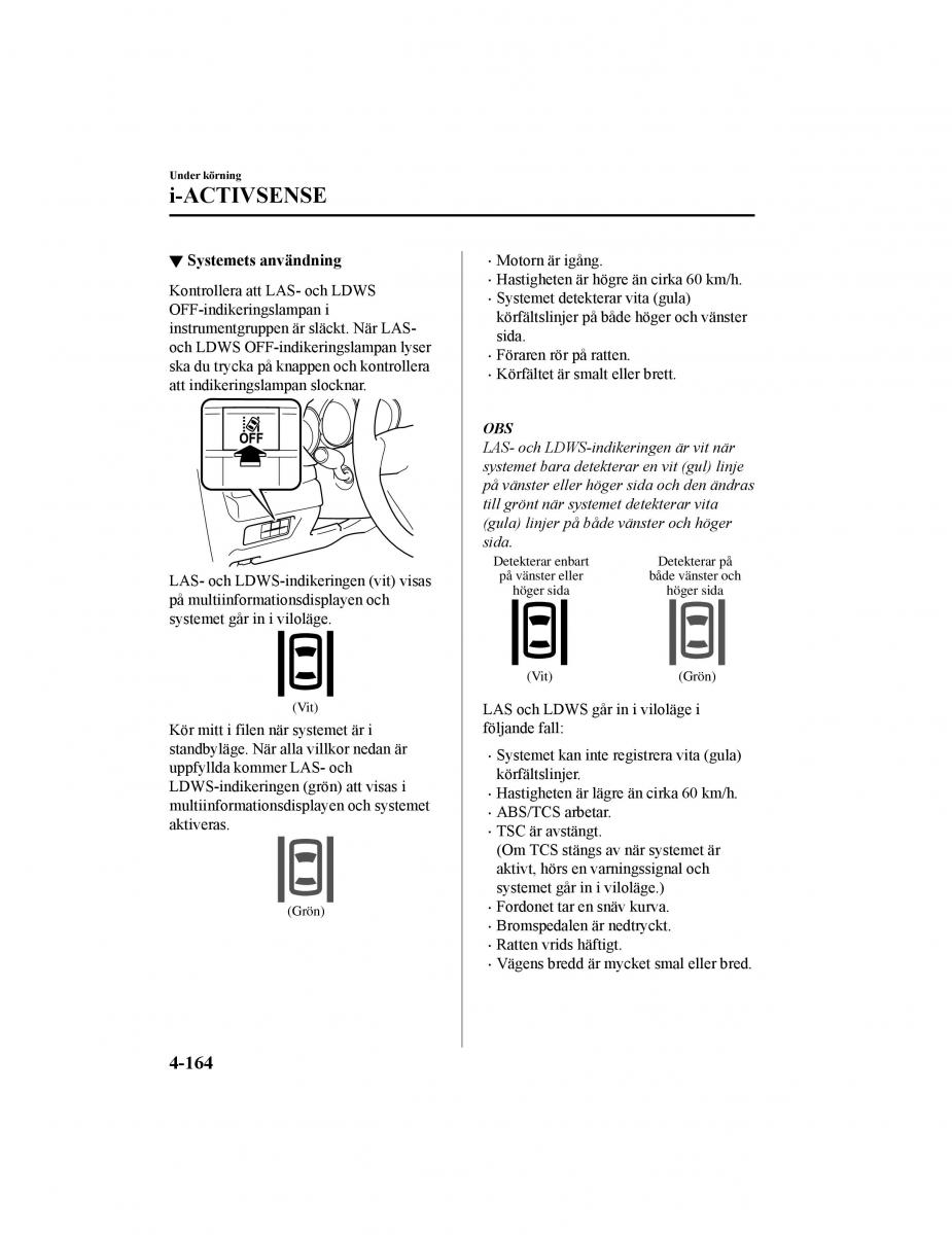 Mazda CX 5 II 2 instruktionsbok / page 327