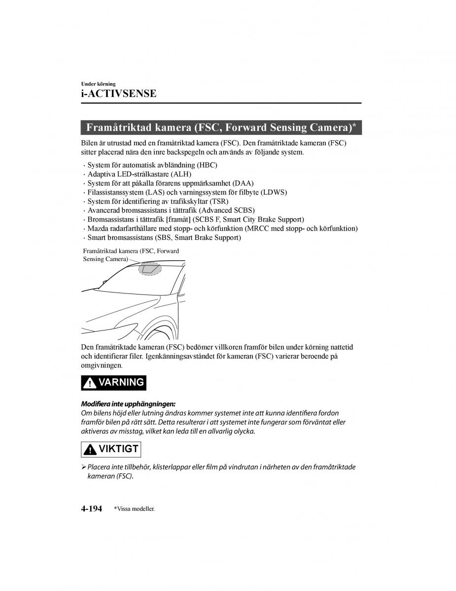 Mazda CX 5 II 2 instruktionsbok / page 357