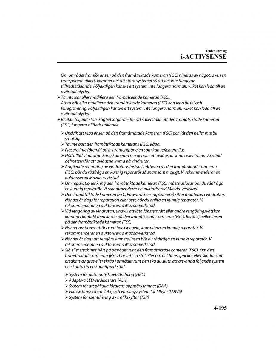 Mazda CX 5 II 2 instruktionsbok / page 358