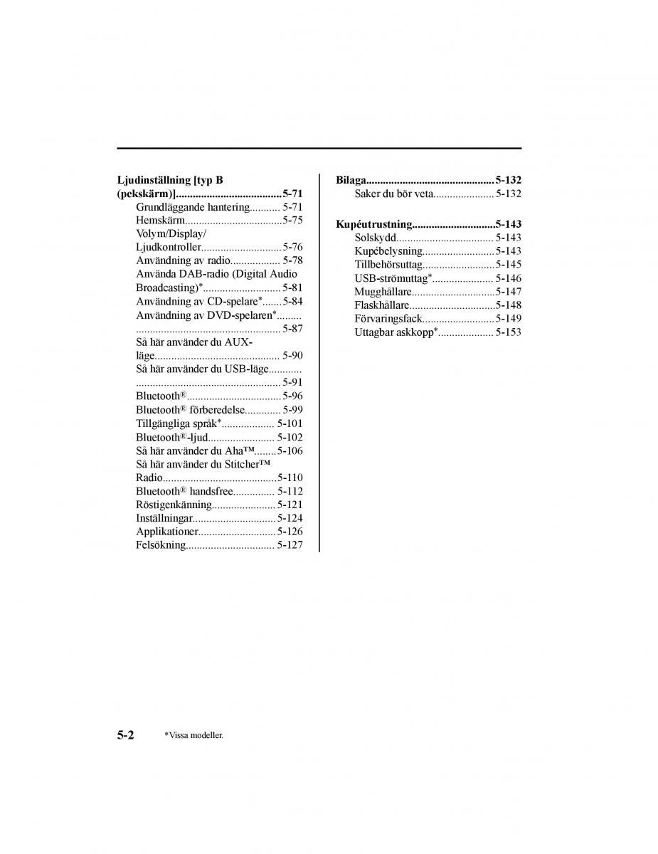 Mazda CX 5 II 2 instruktionsbok / page 399