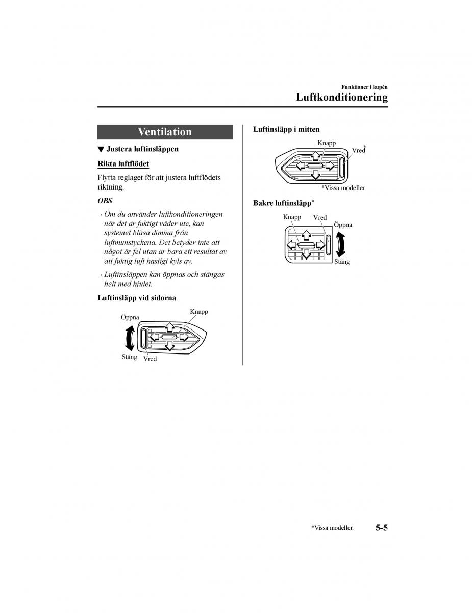 Mazda CX 5 II 2 instruktionsbok / page 402