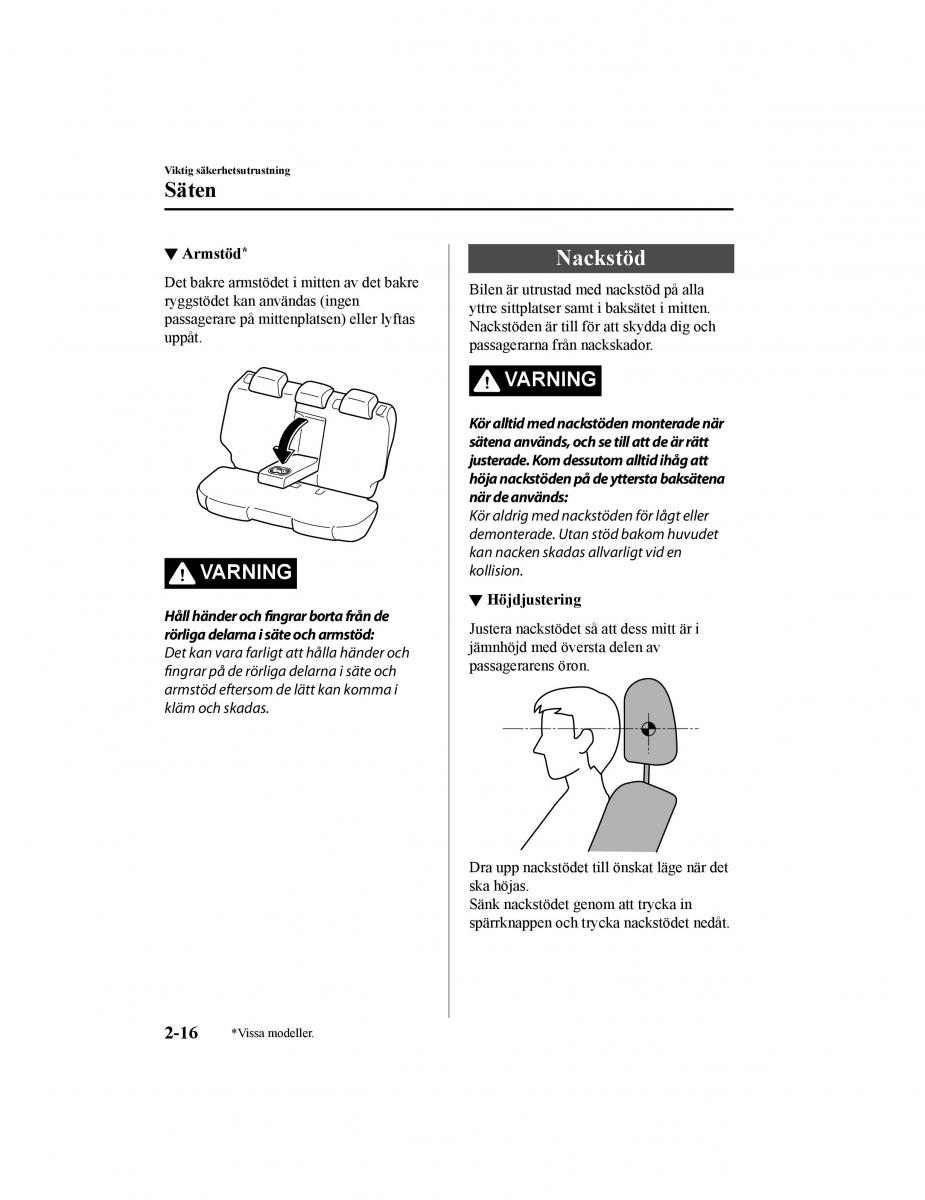 Mazda CX 5 II 2 instruktionsbok / page 41