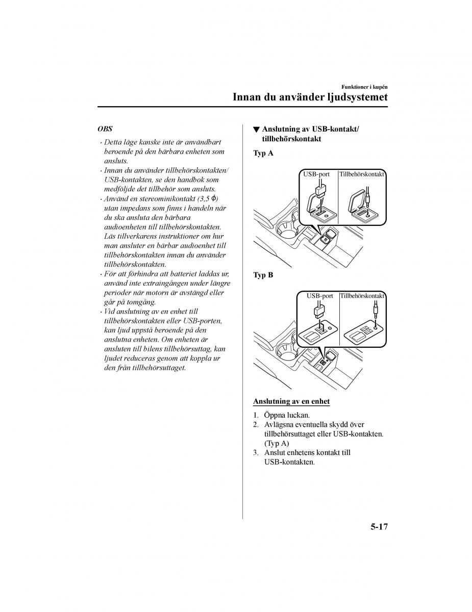 Mazda CX 5 II 2 instruktionsbok / page 414