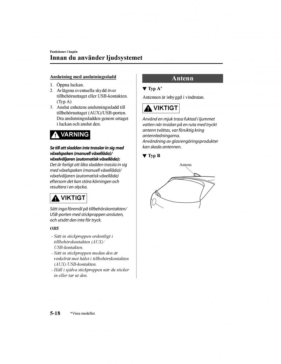 Mazda CX 5 II 2 instruktionsbok / page 415