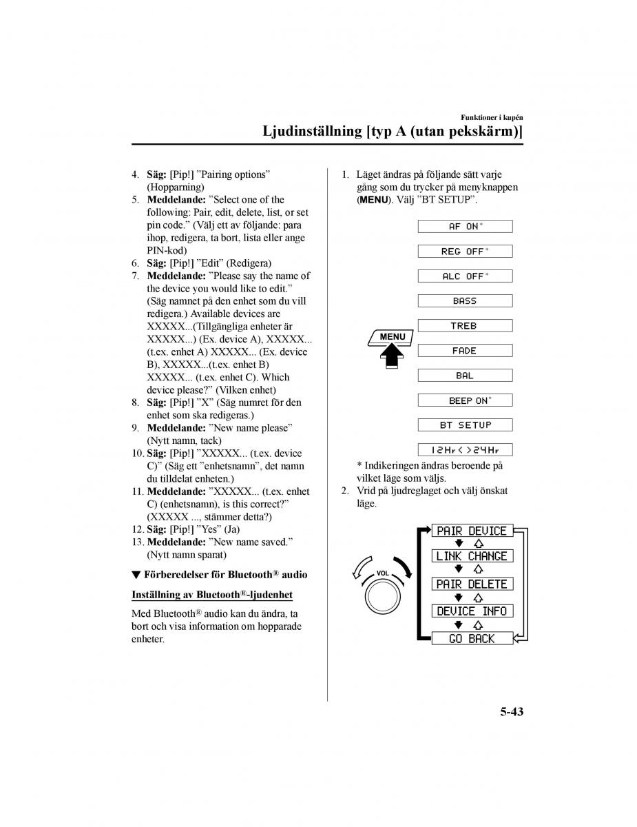 Mazda CX 5 II 2 instruktionsbok / page 440