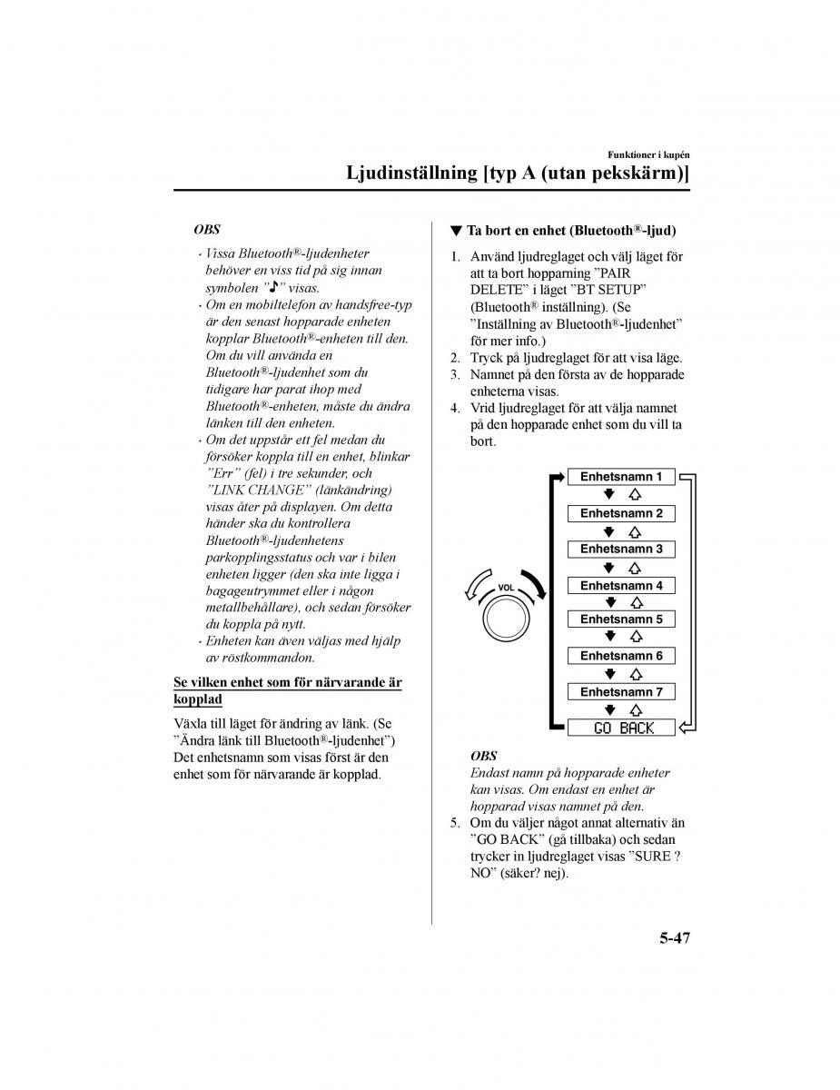 Mazda CX 5 II 2 instruktionsbok / page 444