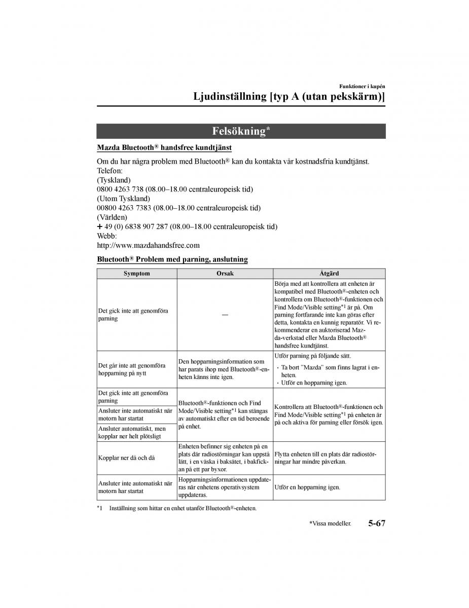 Mazda CX 5 II 2 instruktionsbok / page 464