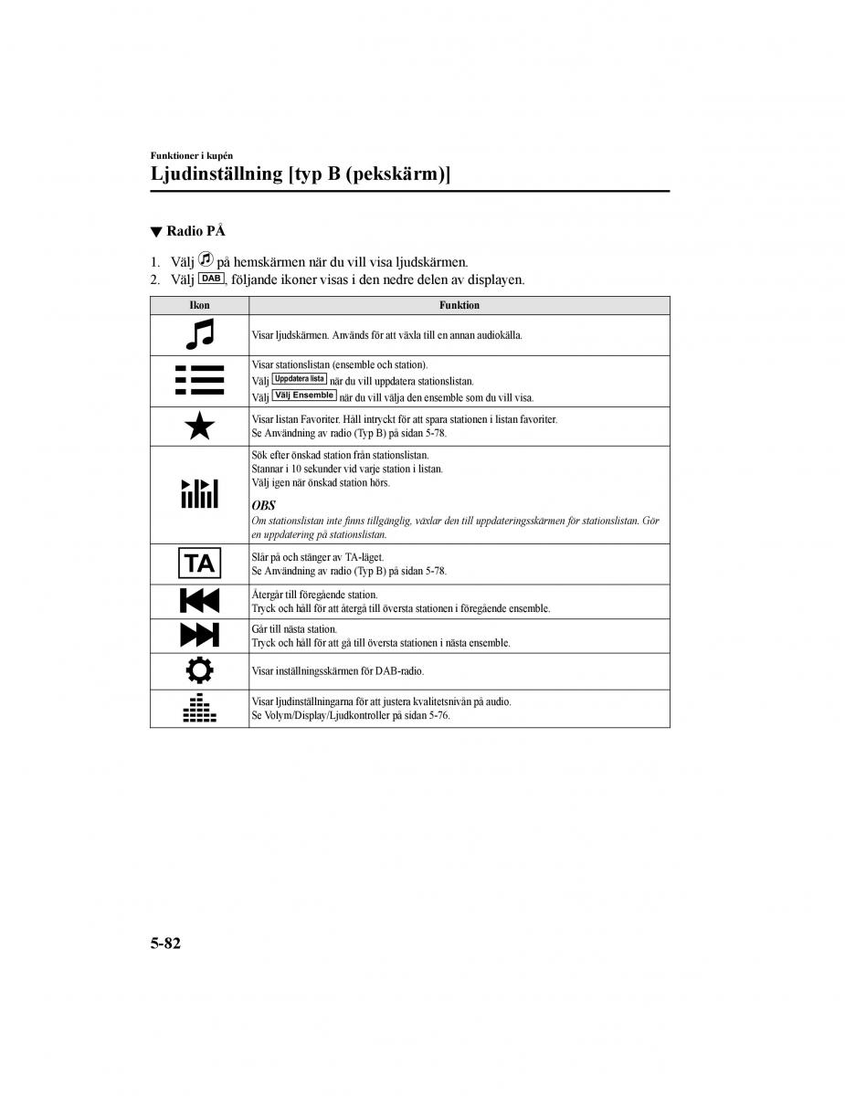 Mazda CX 5 II 2 instruktionsbok / page 479