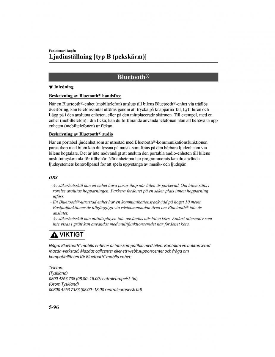 Mazda CX 5 II 2 instruktionsbok / page 493