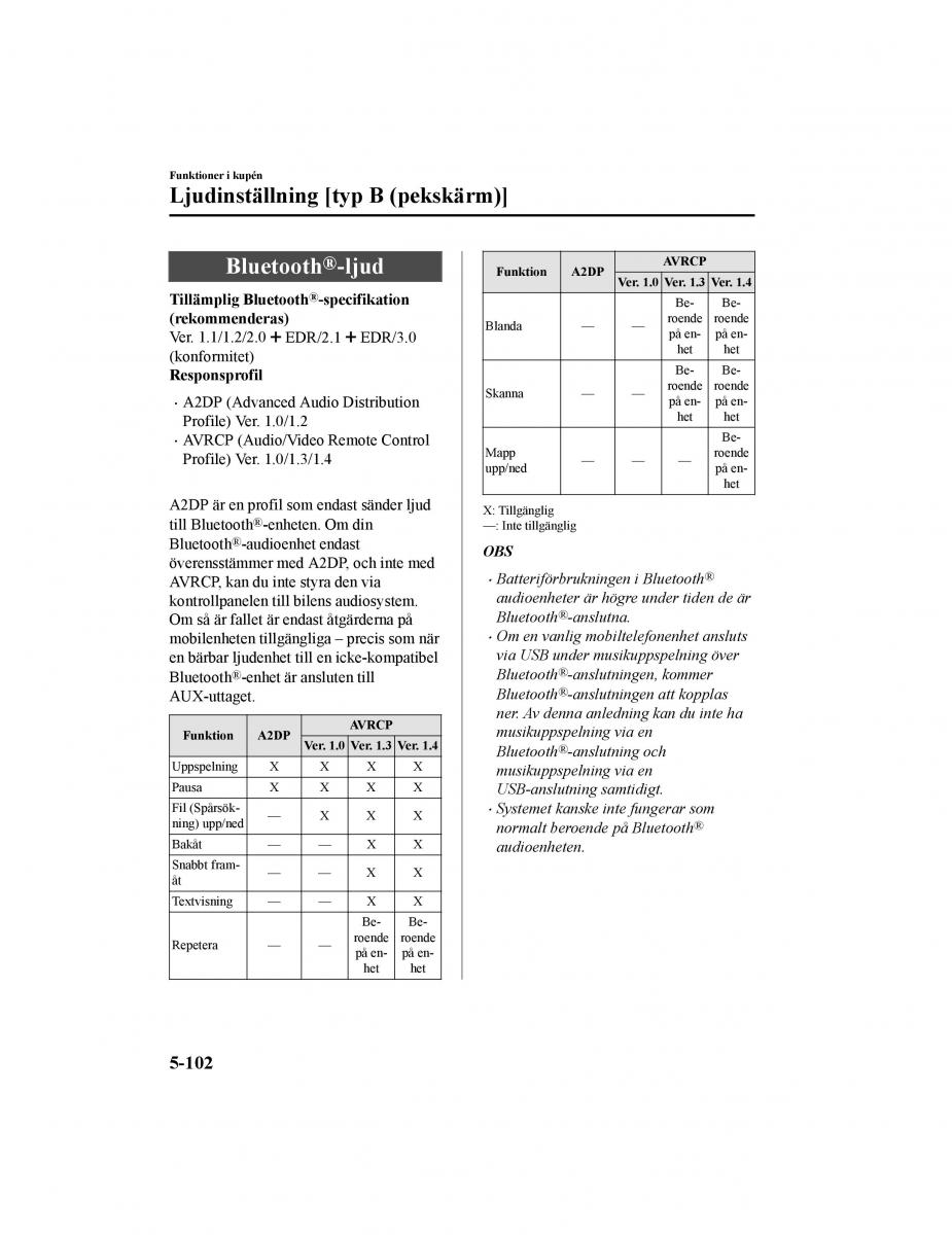 Mazda CX 5 II 2 instruktionsbok / page 499