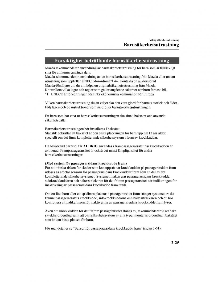 Mazda CX 5 II 2 instruktionsbok / page 50