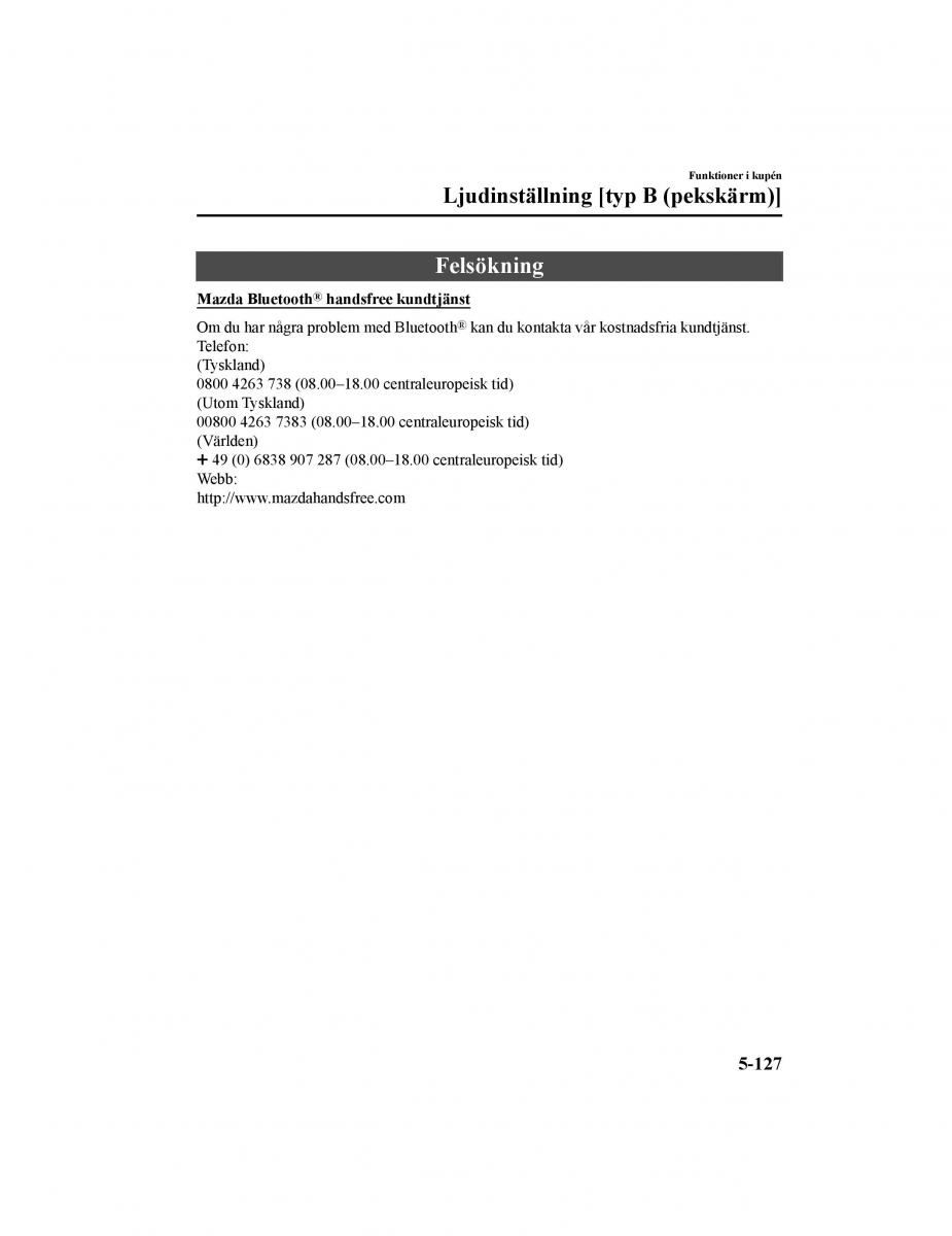 Mazda CX 5 II 2 instruktionsbok / page 524