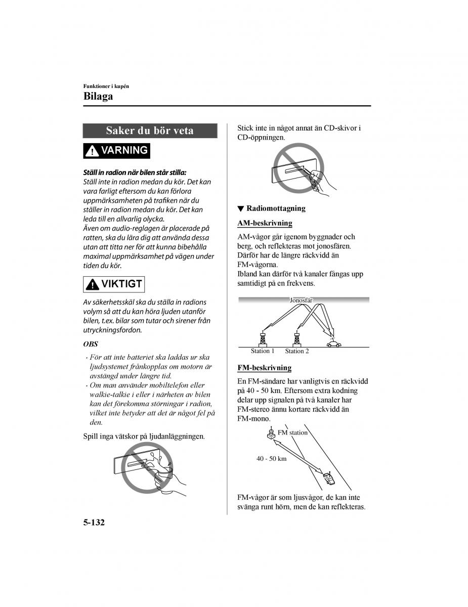 Mazda CX 5 II 2 instruktionsbok / page 529