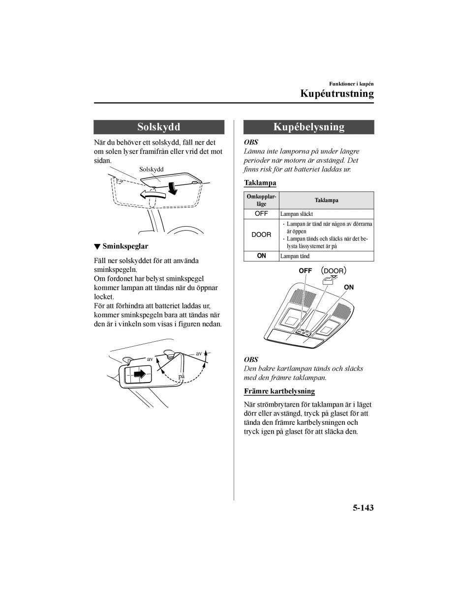 Mazda CX 5 II 2 instruktionsbok / page 540