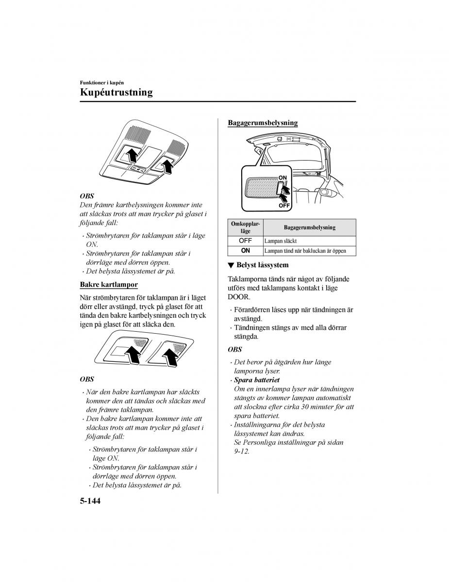 Mazda CX 5 II 2 instruktionsbok / page 541