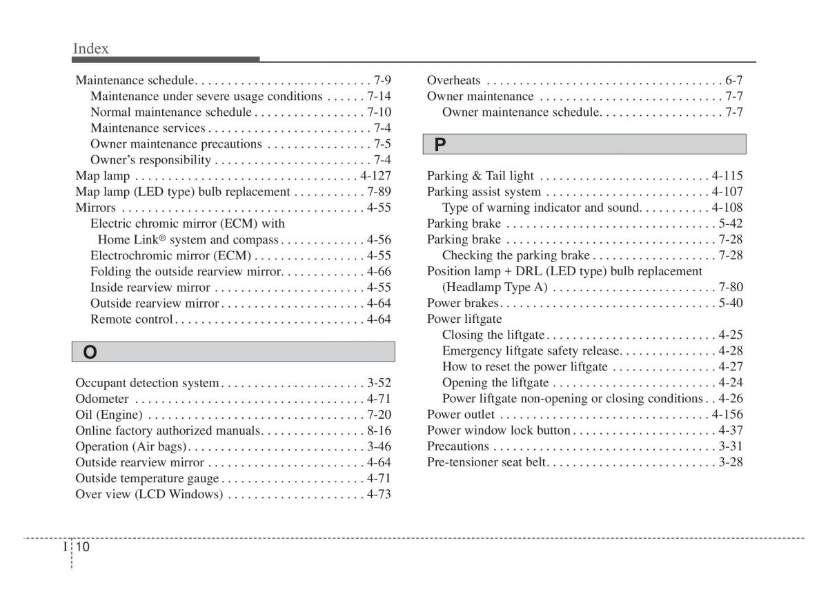 KIA Stinger owners manual / page 555