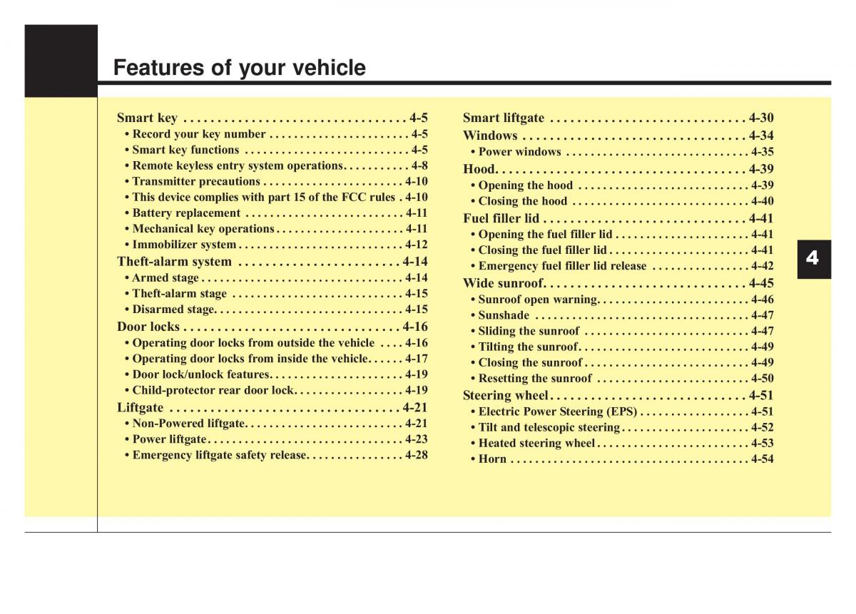 KIA Stinger owners manual / page 88