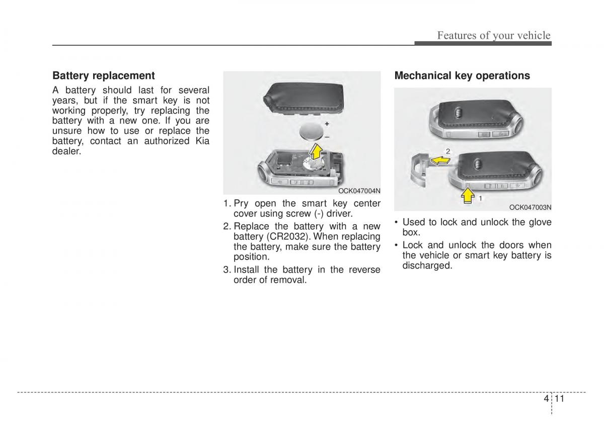 KIA Stinger owners manual / page 98