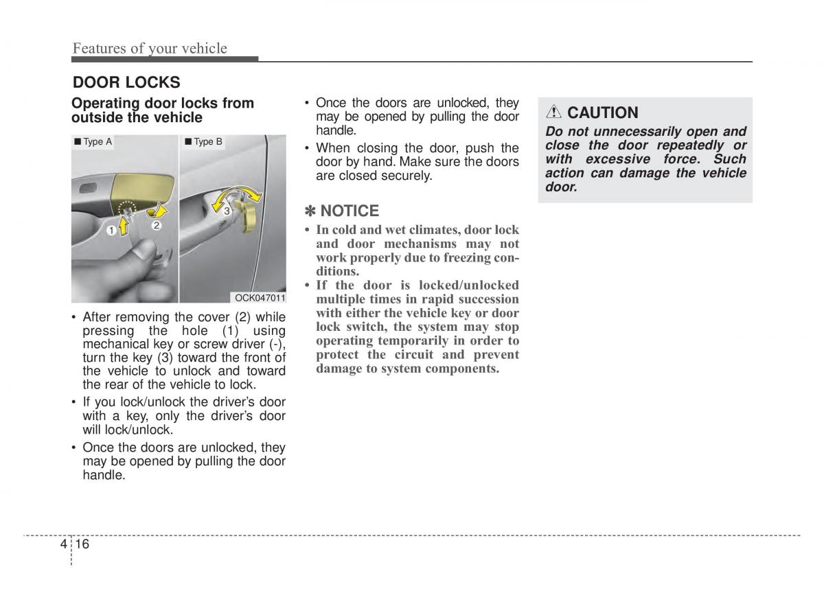 KIA Stinger owners manual / page 103