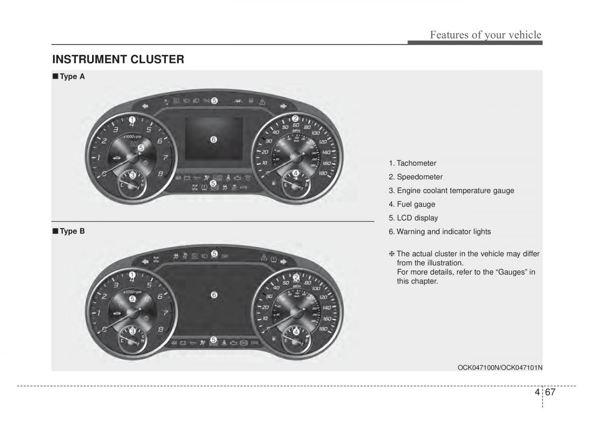 KIA Stinger owners manual / page 154