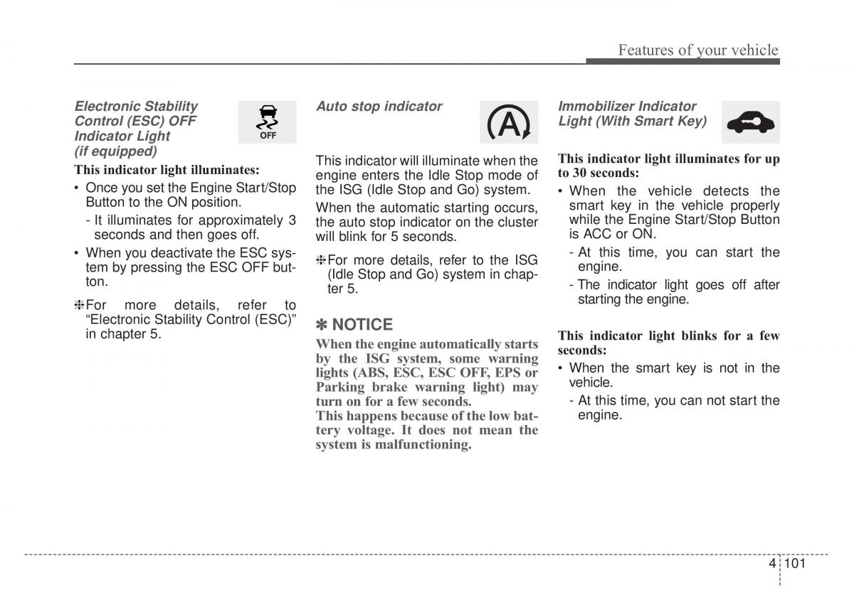 KIA Stinger owners manual / page 188