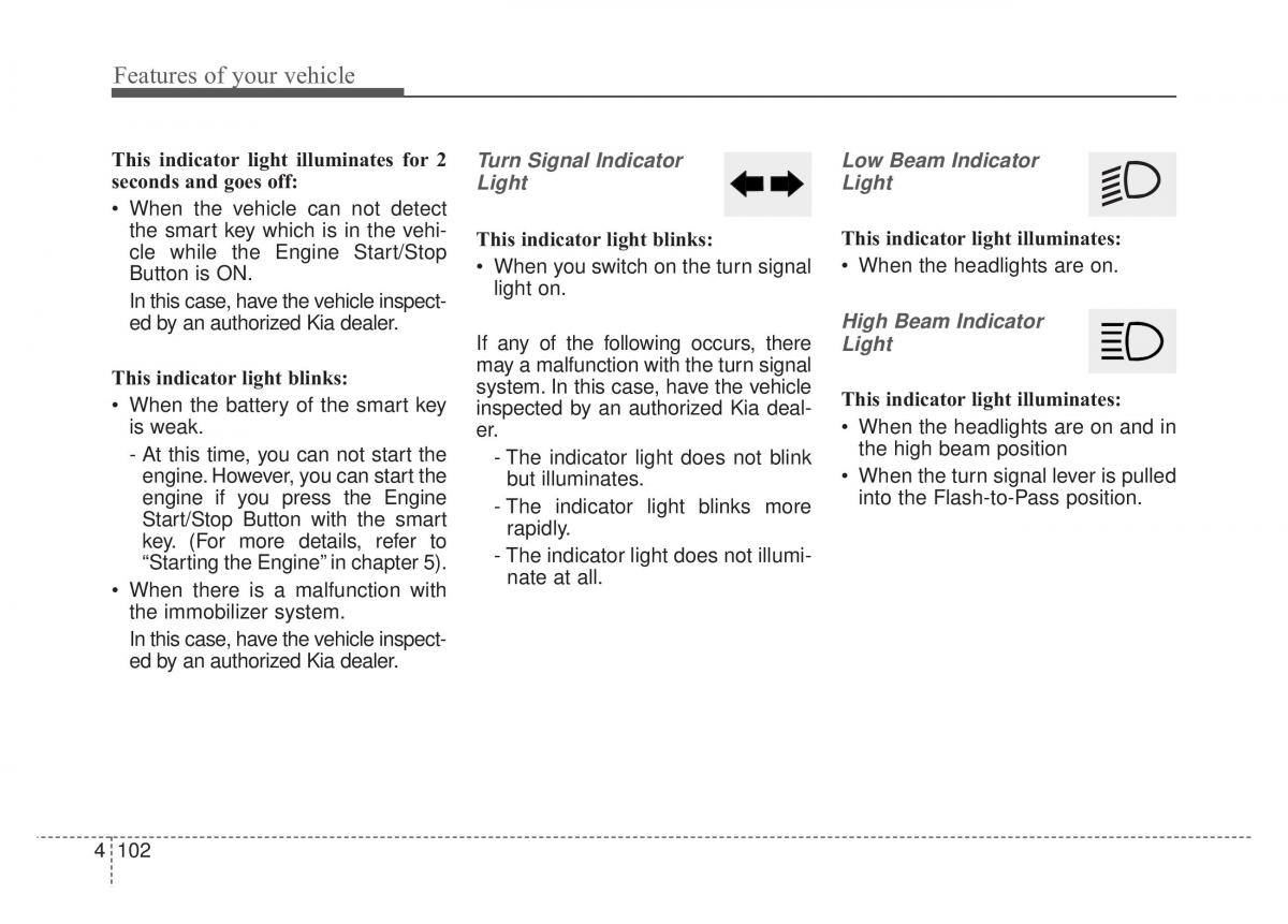 KIA Stinger owners manual / page 189