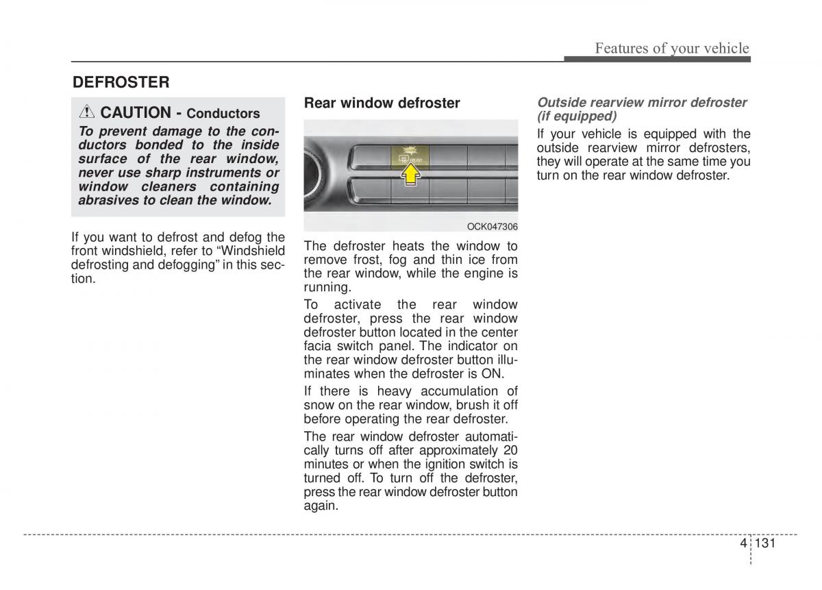 KIA Stinger owners manual / page 218