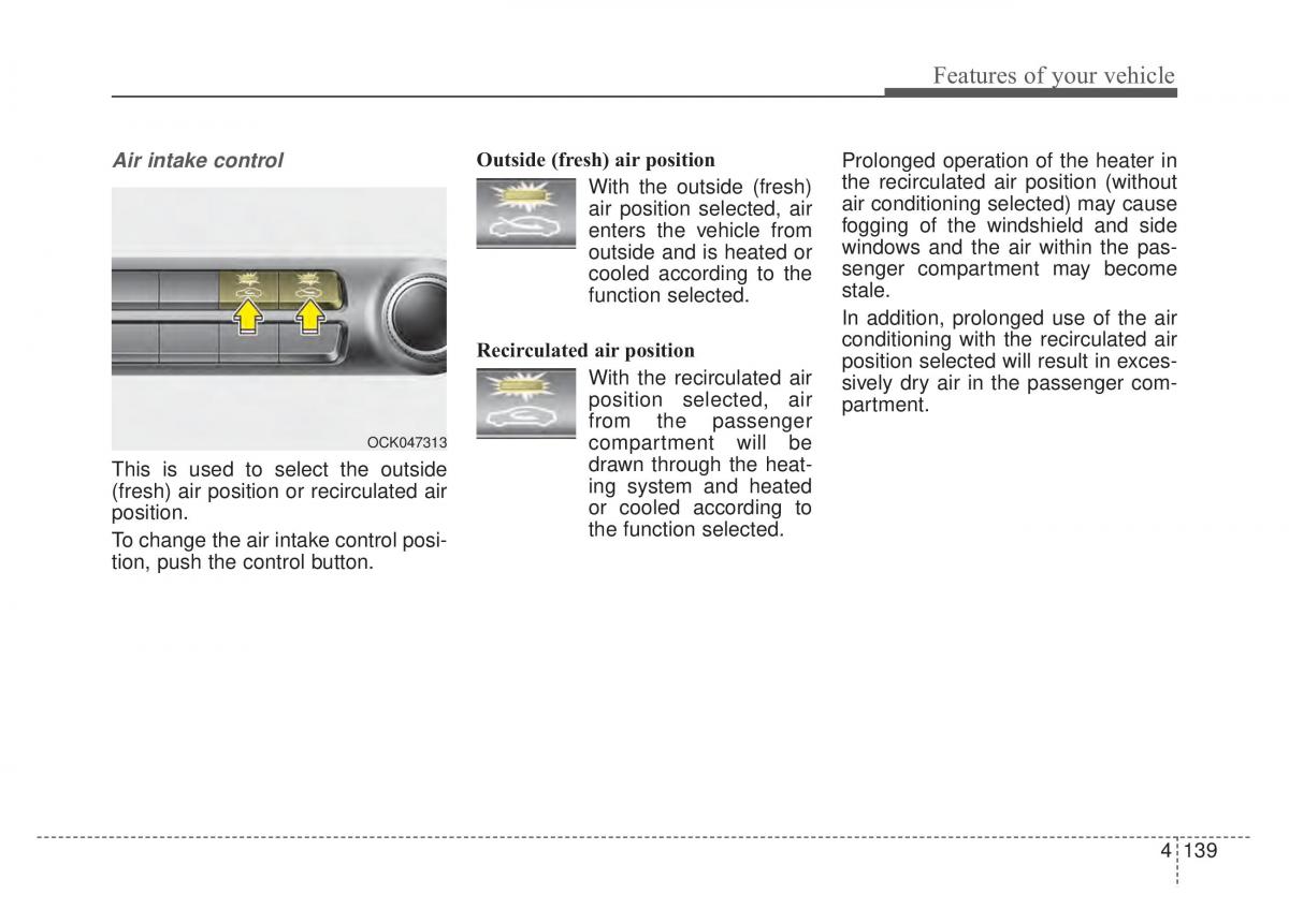 KIA Stinger owners manual / page 226