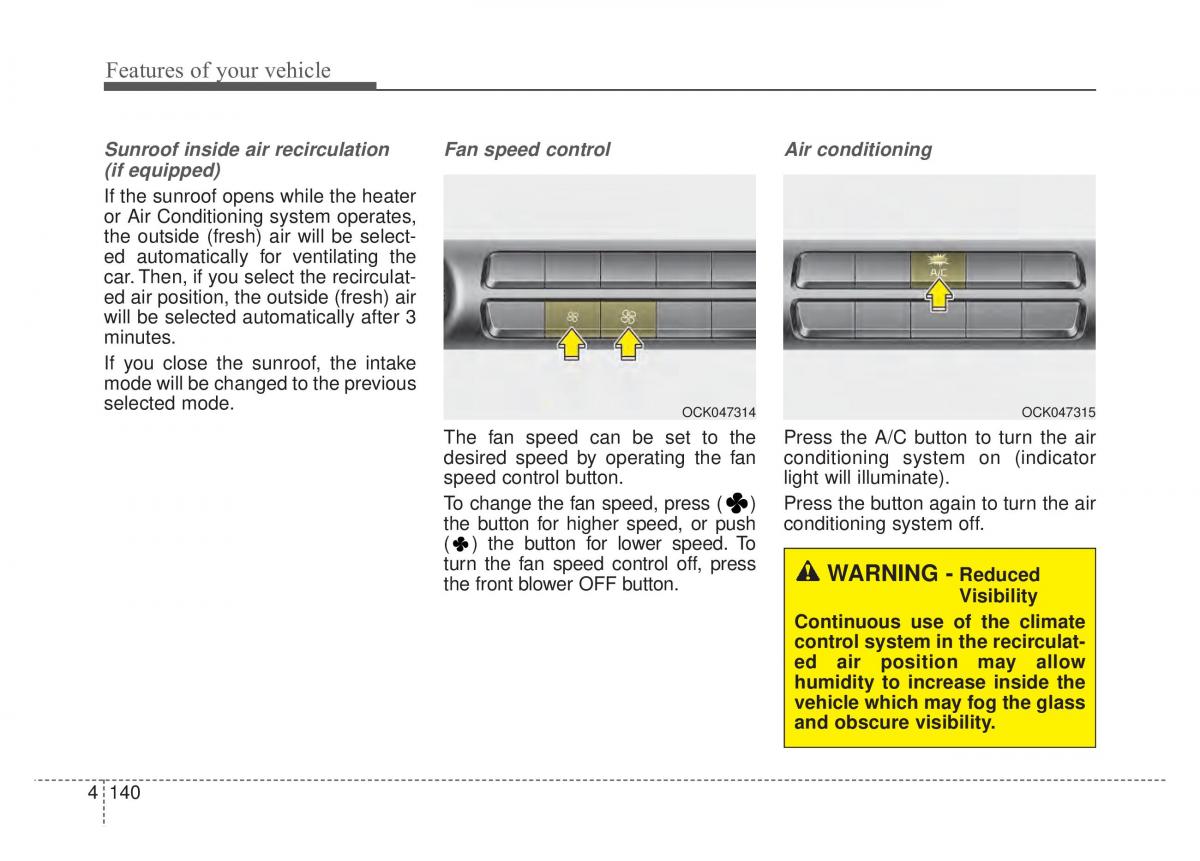 KIA Stinger owners manual / page 227