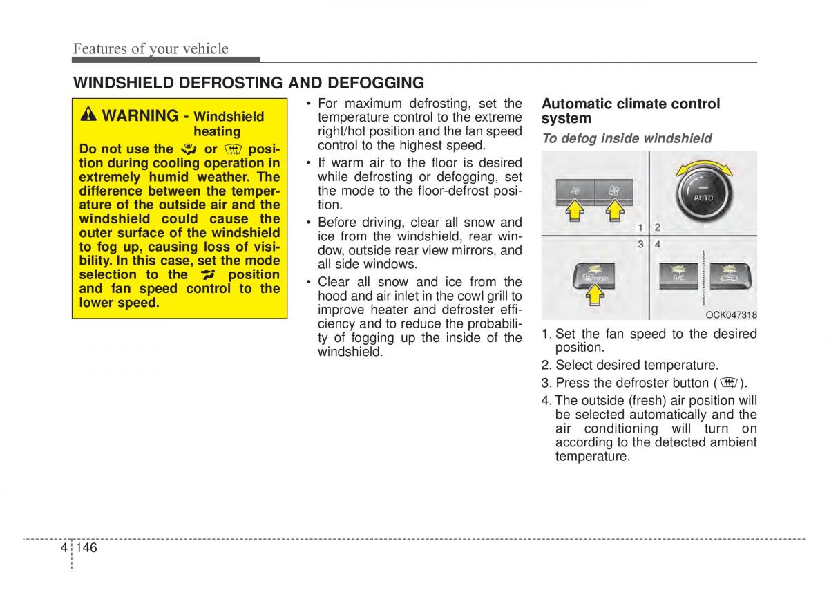 KIA Stinger owners manual / page 233